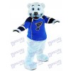 Louie Blau-furred Eisbär des St. Louis Blues-Maskottchen-Kostüms