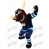 Mick E. Elch der Winnipeg Jets Manitoba Elch Maskottchen Kostüm Tier