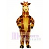 Nette realistische Giraffe Maskottchen Kostüm
