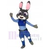 Ostern Hase Zootopia Judy Hopps Maskottchen Kostüm Cartoon Film Rolle Kleidung