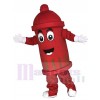 rot Öffentlichkeit Dienstprogramme Feuer Hydrant Maskottchen Kostüme