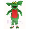 Dunkel Grün Drachen Maskottchen Kostüm