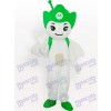 Grünes Moto Angel Party Maskottchen Kostüm für Erwachsene