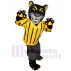 Heftig Schwarz Panther Maskottchen Kostüme Tier