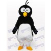 Schwarzer Pinguin Kurzes Plüsch Maskottchen Kostüm