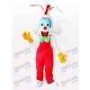 Droll Clown Bunny Maskottchen Kostüm für Erwachsene