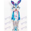 Ostern blaues Kaninchen Tier Maskottchen Kostüm