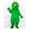 Kurzes Haar Grünes Monster Maskottchen Kostüm für Erwachsene