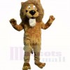 Braun Freundlich Leicht Löwe Maskottchen Kostüme Karikatur
