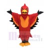 Neuer roter und orangefarbener Thunderbird Maskottchen Kostüm