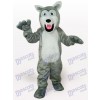 Grau Wolf Tier Maskottchen Kostüm für Erwachsene