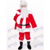 Weihnachten Xmas Red Santa offenes Gesicht Maskottchen Kostüm