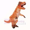 Braun Tyrannosaurus T-Rex Dinosaurier Aufblasbar Kostüm Halloween Weihnachten für Erwachsene