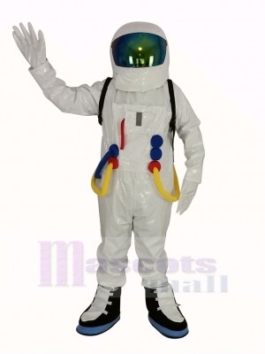 Astronaut Raum Passen mit Sauerstoff Tasche Maskottchen Kostüm Erwachsene