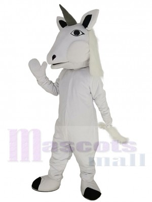 Weißes Einhorn Pferd Maskottchen Kostüm Tier
