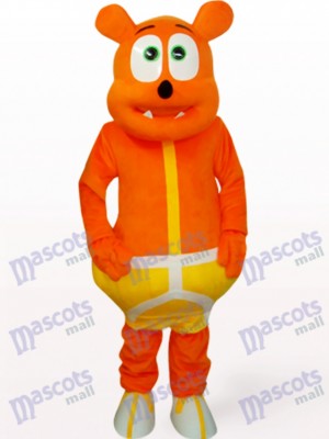 Orangen bär Monster Tier Maskottchen Kostüm