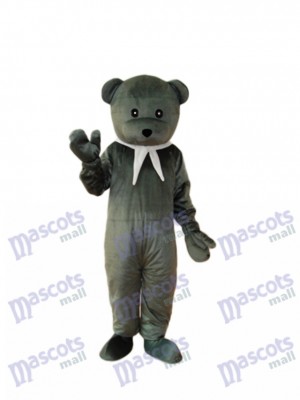 Grey Cook Bär Maskottchen Erwachsene Kostüm Tier