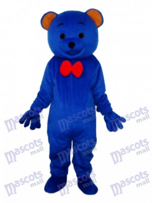 Blaues Teddybär Maskottchen erwachsenes Kostüm Tier