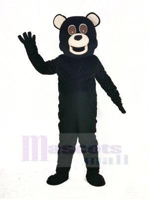 Schwarz Bär Erwachsene Maskottchen Kostüm Tier