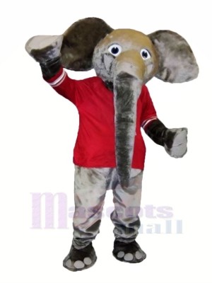 Groß Grau Elefant Maskottchen Kostüme Tier