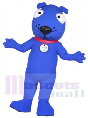 Blauer Rover-Hund Maskottchen-Kostüm Tier
