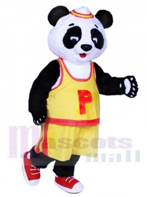 Lil Wang Tu Panda Maskottchen-Kostüm Tier