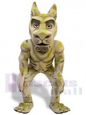 Bulldogge-Statue Maskottchen-Kostüm Tier