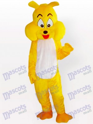 Gelbes Maskottchen Kostüm für Hunde
