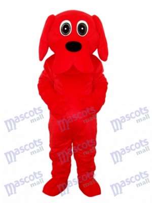 Schwarze Nase Rooney rot Hund Maskottchen Kostüm Erwachsene Tier
