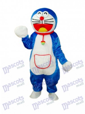 Rote Seitentasche Doraemon Maskottchen Erwachsene Kostüm Cartoon Anime