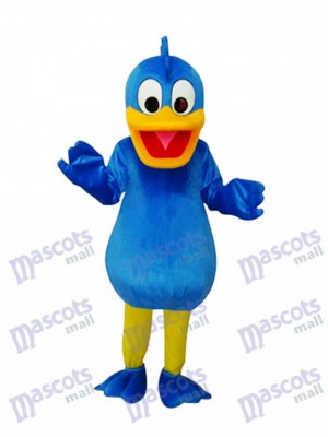 Blue Duck Maskottchen Adult Kostüm Tier