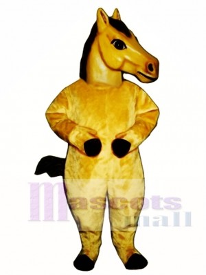 Niedliches Realistisches Pferde Maskottchen Kostüm Tier