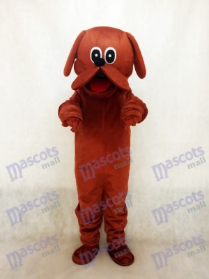 Nettes Rötliches Brown Rooney Hund Maskottchen Kostüm
