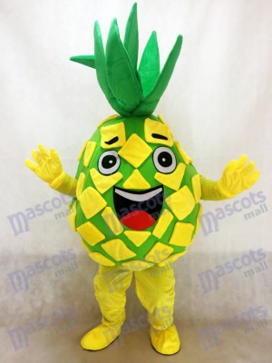 Gelb Ananas Pete Maskottchen Kostüm Frucht