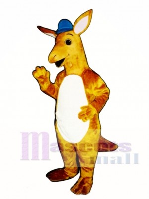 Sydney Känguru mit Hut Maskottchen Kostüm Tier
