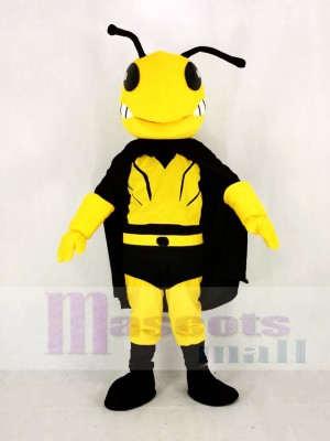 Cool Held Biene Maskottchen Kostüm Karikatur