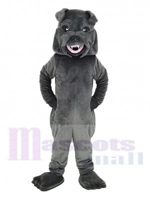 Schwarz SharPei Hund Maskottchen Kostüm Tier