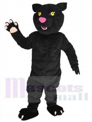 Kraftmuskeln Black Panther Maskottchen-Kostüm Tier