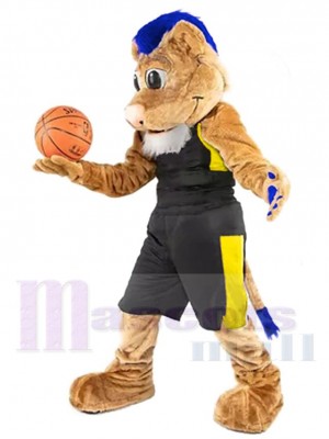 Basketball Löwe Maskottchen Kostüm Tier