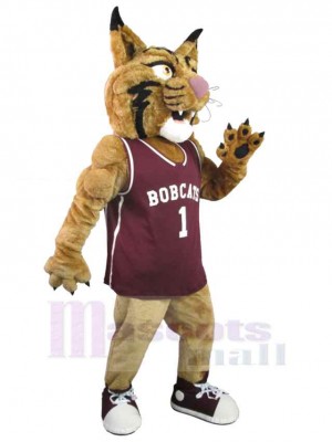 Basketballspieler Brown Tiger Maskottchen Kostüm Tier