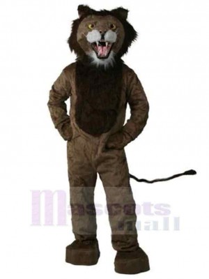 Wilder brauner Löwe Maskottchen-Kostüm Tier