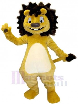 Kleiner gelber Löwe Maskottchen-Kostüm Tier