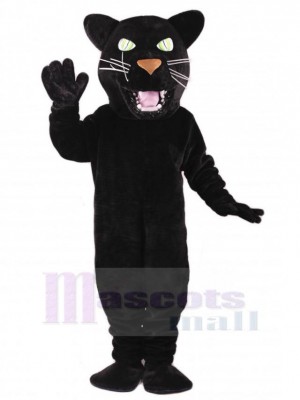 Hässlicher schwarzer Panther Maskottchen-Kostüm Tier