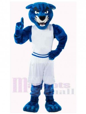 Wilder blauer Panther Maskottchen-Kostüm Tier