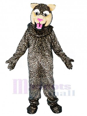 Flinker Leopard Maskottchen-Kostüm Tier