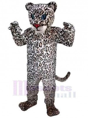 Energiegeladener Leopard Maskottchen-Kostüm Tier
