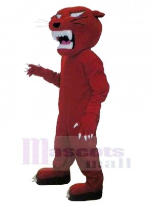 Roter Panther Maskottchen-Kostüm Tier