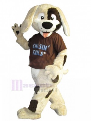 Dalmatiner Hund Chasin' Tails Chill Dawg Maskottchen Kostüm Tier