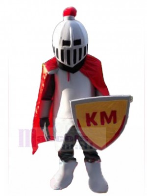 Mittelalterlich Europäisch Starten Ritter Maskottchen Kostüm Menschen