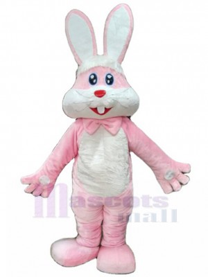 Rosa Kaninchen Aktivität am Ostertag Maskottchen-Kostüm Tier